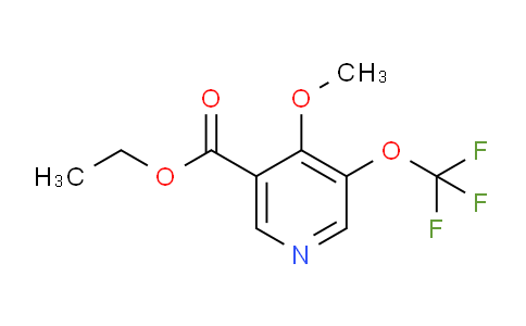 Ethyl 4-methoxy-3-(trifluoromethoxy)pyridine-5-carboxylate