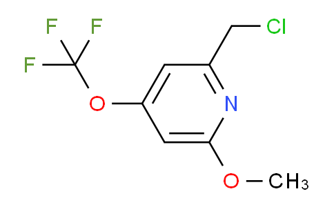 2-(Chloromethyl)-6-methoxy-4-(trifluoromethoxy)pyridine