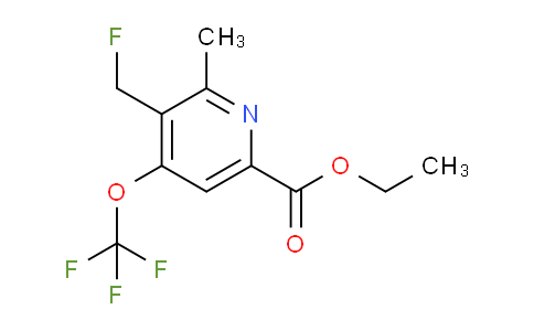 AM230321 | 1361772-59-9 | Ethyl 3-(fluoromethyl)-2-methyl-4-(trifluoromethoxy)pyridine-6-carboxylate