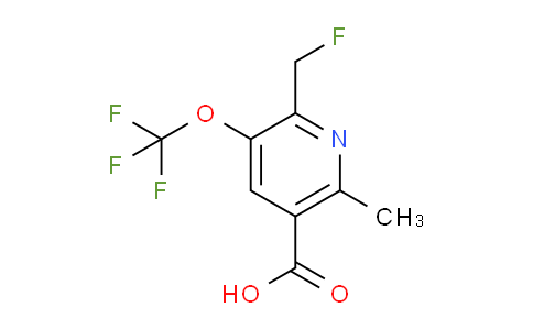 AM230322 | 1361899-00-4 | 2-(Fluoromethyl)-6-methyl-3-(trifluoromethoxy)pyridine-5-carboxylic acid