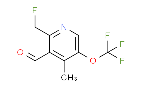 AM230326 | 1361914-30-8 | 2-(Fluoromethyl)-4-methyl-5-(trifluoromethoxy)pyridine-3-carboxaldehyde