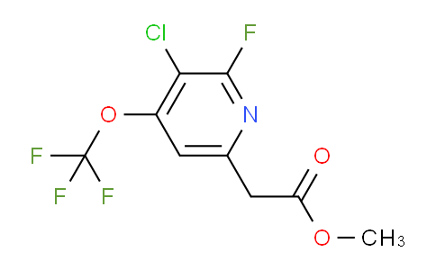 AM23036 | 1803907-44-9 | Methyl 3-chloro-2-fluoro-4-(trifluoromethoxy)pyridine-6-acetate