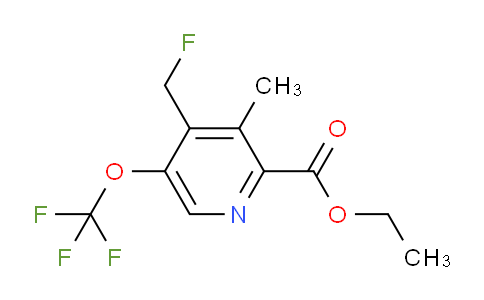 AM230376 | 1361782-60-6 | Ethyl 4-(fluoromethyl)-3-methyl-5-(trifluoromethoxy)pyridine-2-carboxylate