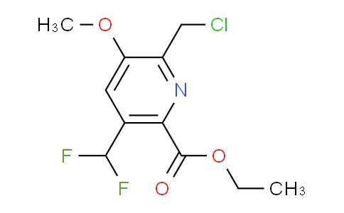 AM230391 | 1361791-95-8 | Ethyl 2-(chloromethyl)-5-(difluoromethyl)-3-methoxypyridine-6-carboxylate