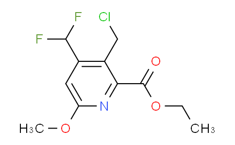 AM230392 | 1361757-07-4 | Ethyl 3-(chloromethyl)-4-(difluoromethyl)-6-methoxypyridine-2-carboxylate