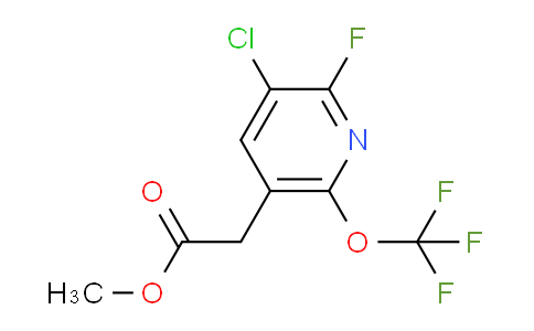 AM23041 | 1804552-73-5 | Methyl 3-chloro-2-fluoro-6-(trifluoromethoxy)pyridine-5-acetate
