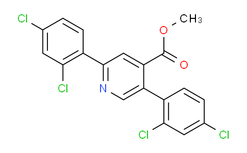 AM230422 | 1361676-89-2 | Methyl 2,5-bis(2,4-dichlorophenyl)isonicotinate