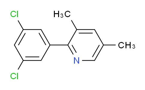 2-(3,5-Dichlorophenyl)-3,5-dimethylpyridine