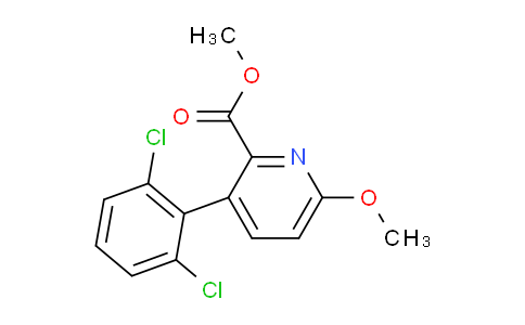 AM230444 | 1361824-58-9 | Methyl 3-(2,6-dichlorophenyl)-6-methoxypicolinate