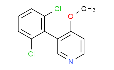 3-(2,6-Dichlorophenyl)-4-methoxypyridine