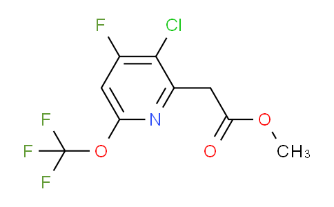 AM23047 | 1804544-53-3 | Methyl 3-chloro-4-fluoro-6-(trifluoromethoxy)pyridine-2-acetate
