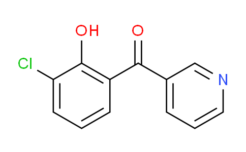 3-(3-Chloro-2-hydroxybenzoyl)pyridine