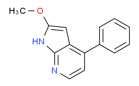 2-Methoxy-4-phenyl-1H-pyrrolo[2,3-b]pyridine