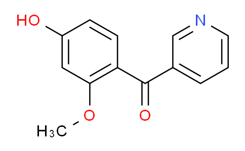 3-(4-Hydroxy-2-methoxybenzoyl)pyridine