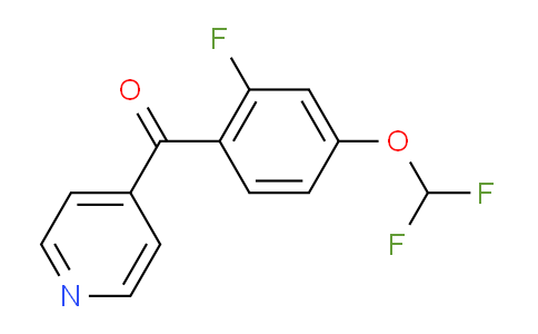 AM230493 | 1261843-54-2 | 4-(2-Fluoro-4-(difluoromethoxy)benzoyl)pyridine