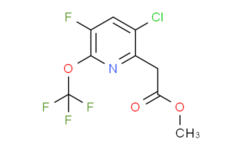 AM23051 | 1804544-64-6 | Methyl 3-chloro-5-fluoro-6-(trifluoromethoxy)pyridine-2-acetate