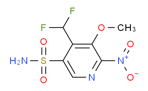 AM230530 | 1361900-39-1 | 4-(Difluoromethyl)-3-methoxy-2-nitropyridine-5-sulfonamide