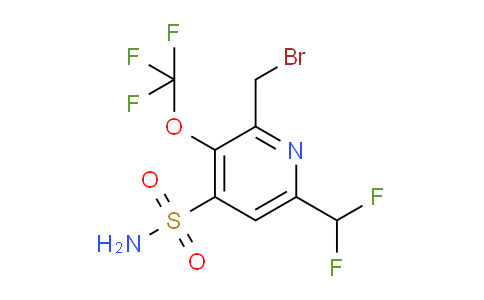 AM230545 | 1806784-27-9 | 2-(Bromomethyl)-6-(difluoromethyl)-3-(trifluoromethoxy)pyridine-4-sulfonamide