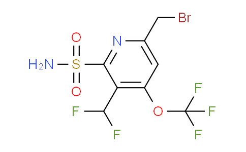 AM230547 | 1804370-56-6 | 6-(Bromomethyl)-3-(difluoromethyl)-4-(trifluoromethoxy)pyridine-2-sulfonamide