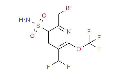 AM230548 | 1804677-41-5 | 2-(Bromomethyl)-5-(difluoromethyl)-6-(trifluoromethoxy)pyridine-3-sulfonamide