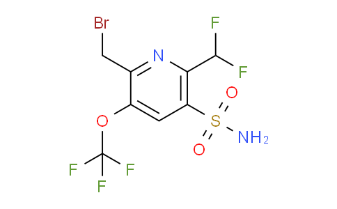 AM230549 | 1805312-86-0 | 2-(Bromomethyl)-6-(difluoromethyl)-3-(trifluoromethoxy)pyridine-5-sulfonamide