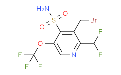 AM230550 | 1804677-52-8 | 3-(Bromomethyl)-2-(difluoromethyl)-5-(trifluoromethoxy)pyridine-4-sulfonamide