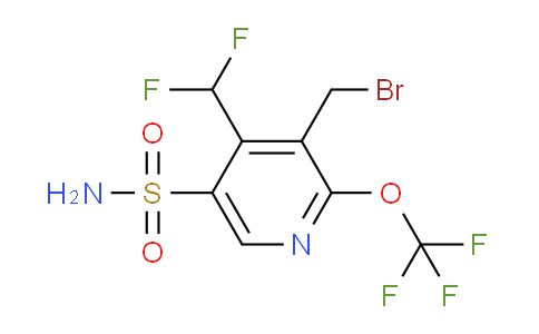 AM230554 | 1805313-00-1 | 3-(Bromomethyl)-4-(difluoromethyl)-2-(trifluoromethoxy)pyridine-5-sulfonamide