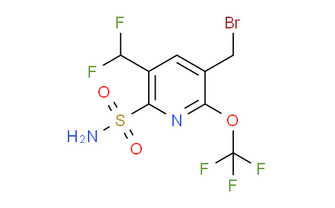 AM230561 | 1805148-13-3 | 3-(Bromomethyl)-5-(difluoromethyl)-2-(trifluoromethoxy)pyridine-6-sulfonamide
