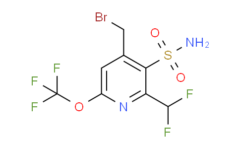 AM230564 | 1805025-78-8 | 4-(Bromomethyl)-2-(difluoromethyl)-6-(trifluoromethoxy)pyridine-3-sulfonamide