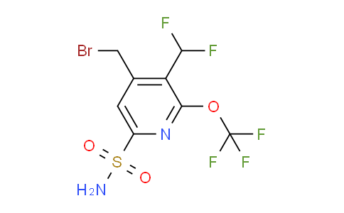 AM230569 | 1804878-90-7 | 4-(Bromomethyl)-3-(difluoromethyl)-2-(trifluoromethoxy)pyridine-6-sulfonamide