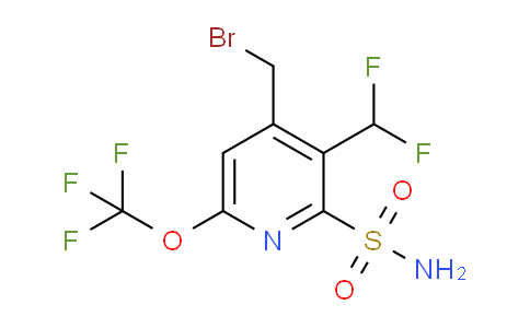 AM230570 | 1805283-11-7 | 4-(Bromomethyl)-3-(difluoromethyl)-6-(trifluoromethoxy)pyridine-2-sulfonamide