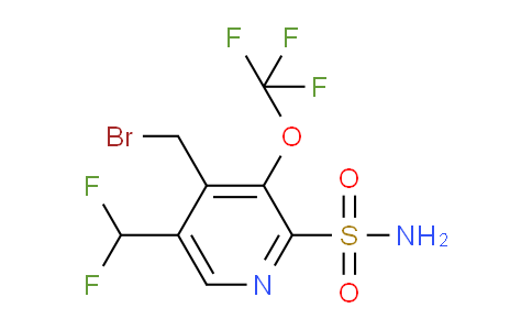 AM230571 | 1805241-74-0 | 4-(Bromomethyl)-5-(difluoromethyl)-3-(trifluoromethoxy)pyridine-2-sulfonamide