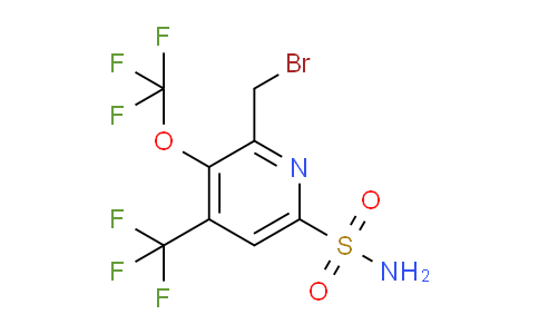 AM230579 | 1805941-04-1 | 2-(Bromomethyl)-3-(trifluoromethoxy)-4-(trifluoromethyl)pyridine-6-sulfonamide
