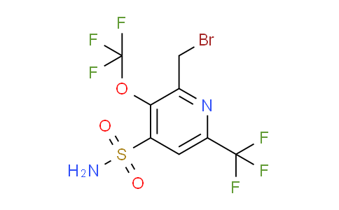 AM230581 | 1805306-71-1 | 2-(Bromomethyl)-3-(trifluoromethoxy)-6-(trifluoromethyl)pyridine-4-sulfonamide