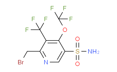 AM230583 | 1805310-55-7 | 2-(Bromomethyl)-4-(trifluoromethoxy)-3-(trifluoromethyl)pyridine-5-sulfonamide