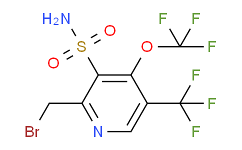 AM230584 | 1805149-07-8 | 2-(Bromomethyl)-4-(trifluoromethoxy)-5-(trifluoromethyl)pyridine-3-sulfonamide