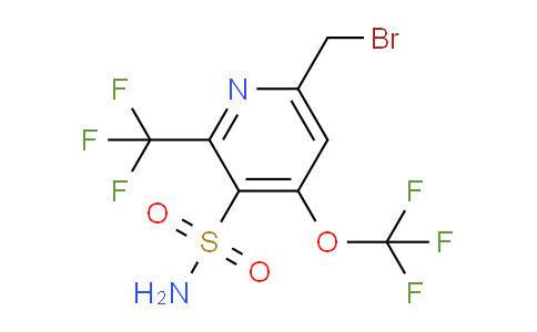 AM230585 | 1805941-13-2 | 6-(Bromomethyl)-4-(trifluoromethoxy)-2-(trifluoromethyl)pyridine-3-sulfonamide