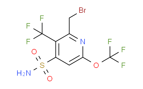 AM230589 | 1805149-10-3 | 2-(Bromomethyl)-6-(trifluoromethoxy)-3-(trifluoromethyl)pyridine-4-sulfonamide
