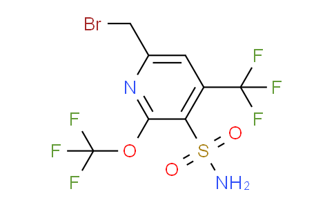 AM230590 | 1806763-58-5 | 6-(Bromomethyl)-2-(trifluoromethoxy)-4-(trifluoromethyl)pyridine-3-sulfonamide