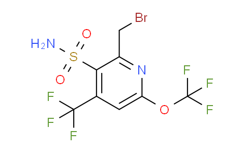 AM230591 | 1805283-30-0 | 2-(Bromomethyl)-6-(trifluoromethoxy)-4-(trifluoromethyl)pyridine-3-sulfonamide
