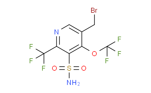 AM230598 | 1804679-82-0 | 5-(Bromomethyl)-4-(trifluoromethoxy)-2-(trifluoromethyl)pyridine-3-sulfonamide
