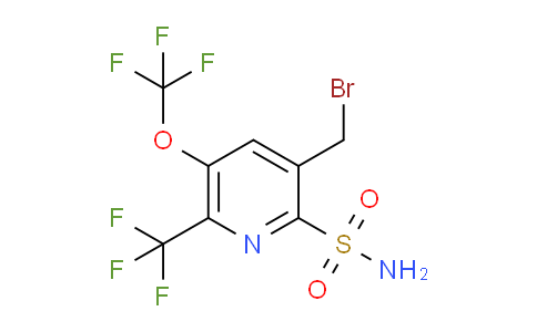 AM230601 | 1805941-29-0 | 3-(Bromomethyl)-5-(trifluoromethoxy)-6-(trifluoromethyl)pyridine-2-sulfonamide