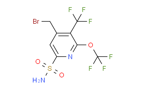 AM230602 | 1804680-09-8 | 4-(Bromomethyl)-2-(trifluoromethoxy)-3-(trifluoromethyl)pyridine-6-sulfonamide