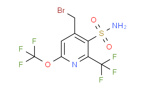 AM230604 | 1806764-03-3 | 4-(Bromomethyl)-6-(trifluoromethoxy)-2-(trifluoromethyl)pyridine-3-sulfonamide