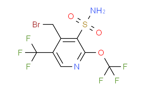 AM230605 | 1805184-01-3 | 4-(Bromomethyl)-2-(trifluoromethoxy)-5-(trifluoromethyl)pyridine-3-sulfonamide