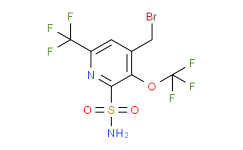 AM230607 | 1805149-32-9 | 4-(Bromomethyl)-3-(trifluoromethoxy)-6-(trifluoromethyl)pyridine-2-sulfonamide