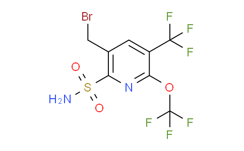 AM230608 | 1804680-16-7 | 5-(Bromomethyl)-2-(trifluoromethoxy)-3-(trifluoromethyl)pyridine-6-sulfonamide