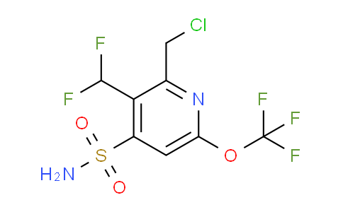 AM230615 | 1803993-92-1 | 2-(Chloromethyl)-3-(difluoromethyl)-6-(trifluoromethoxy)pyridine-4-sulfonamide