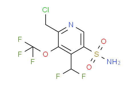 AM230618 | 1805184-52-4 | 2-(Chloromethyl)-4-(difluoromethyl)-3-(trifluoromethoxy)pyridine-5-sulfonamide