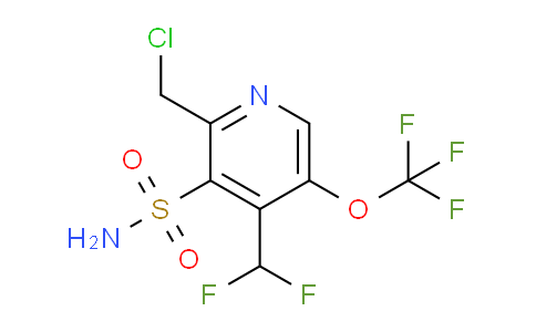 AM230619 | 1805163-31-8 | 2-(Chloromethyl)-4-(difluoromethyl)-5-(trifluoromethoxy)pyridine-3-sulfonamide